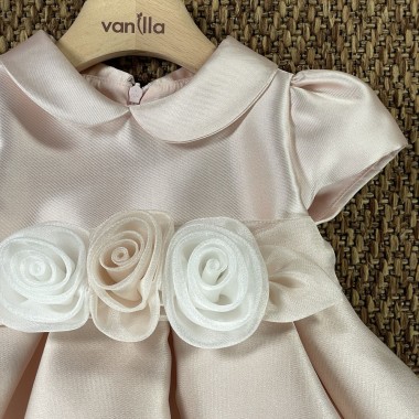 Abito cerimonia fiori Bimba 2/8 anni