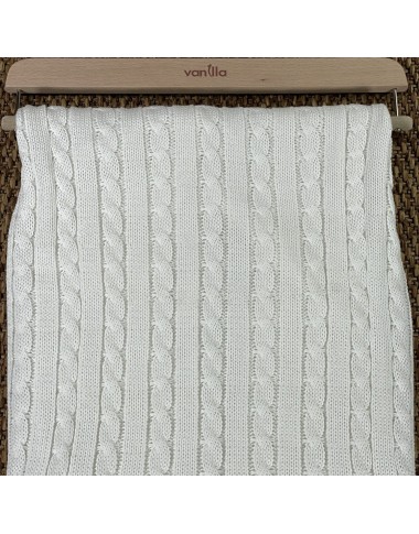 Cotton thread braided blanket