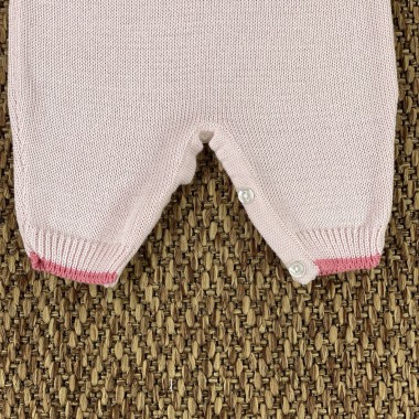 Tutina cuore filo di cotone Set Nascita e Uscita Clinica