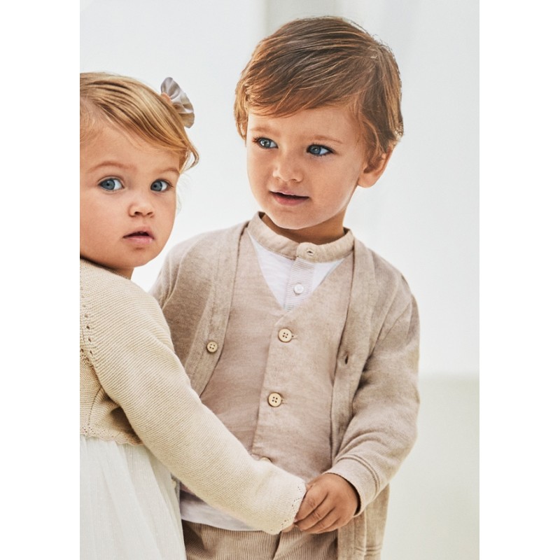 Gilet lino elegante           Neonato 0/36