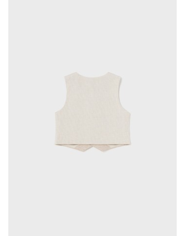 Gilet lino elegante           Neonato 0/36