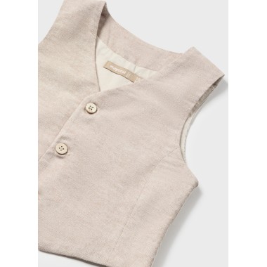 Gilet lino elegante           Neonato 0/36