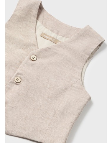 Gilet lino elegante           Neonato 0/36