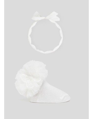 Tulle socks set with band