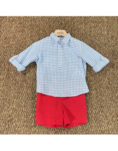 Completo camicia e bermuda Bimbo 2/8 anni