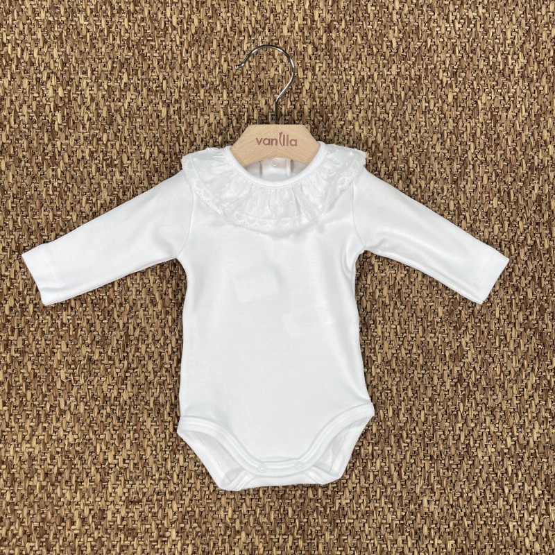 Body collo Plumetis Manica lunnga Neonata 0/36
