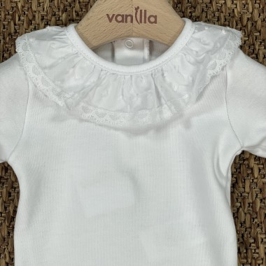 Body collo Plumetis Manica lunnga Intimo