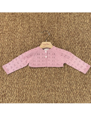 Giacchino traforato tricot Neonata 0/36