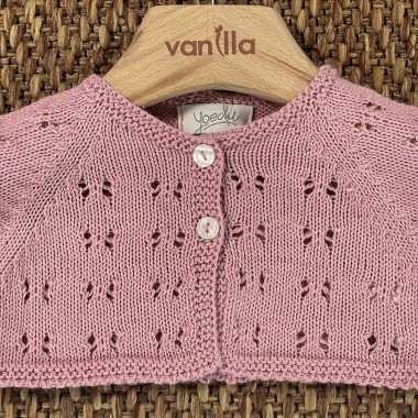 Giacchino traforato tricot Neonata 0/36