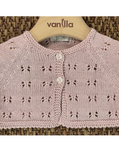 Tricot perforated jacket