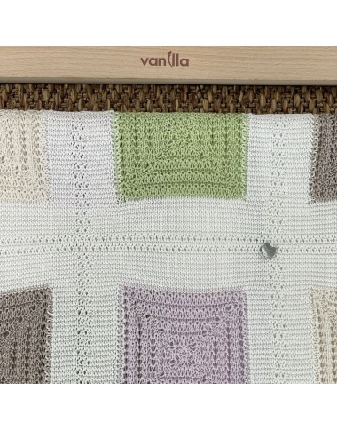 Coperta patchwork in filo di cotone Coperta e Lenzuola