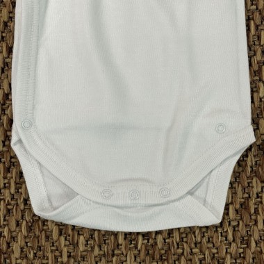 Body incrocio 100% bambù Body Manica Corta