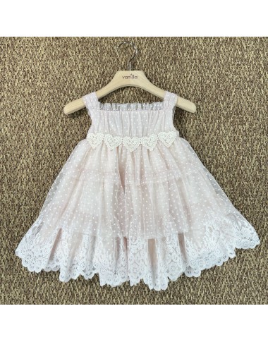 Abito in tulle a balze Bimba 2/8 anni