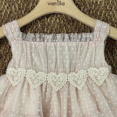 Abito in tulle a balze Bimba 2/8 anni