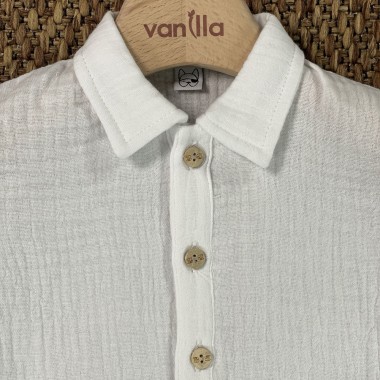 Completo camicia e bermuda Neonato 0/36