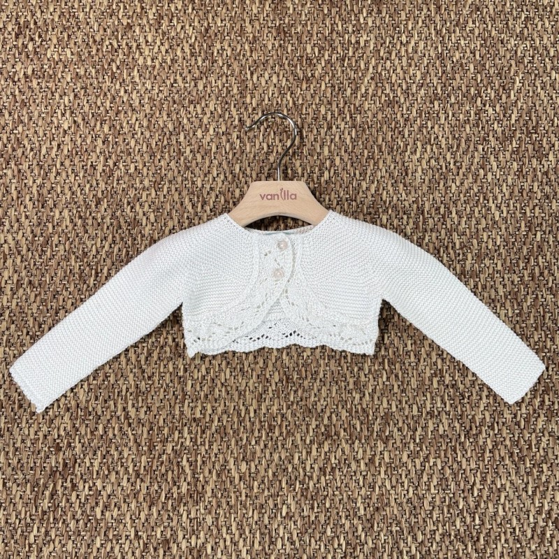 Cardigan perlato Neonata 0/36
