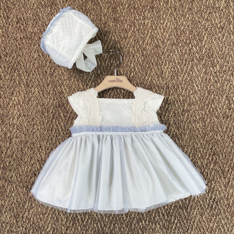 Mini abito con cuffietta e culotte Neonata 0/36