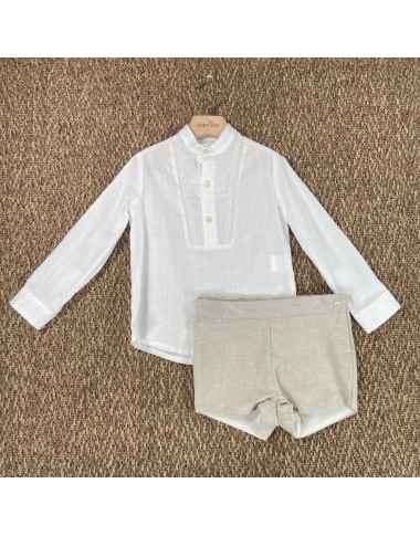 Shirt and Bermuda shorts set