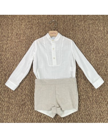 Shirt and Bermuda shorts set