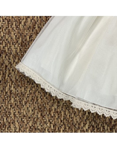 Abito tulle e macramè elegante Bimba 2/8 anni