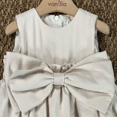 Abito morbido fiocco Bimba 2/8 anni