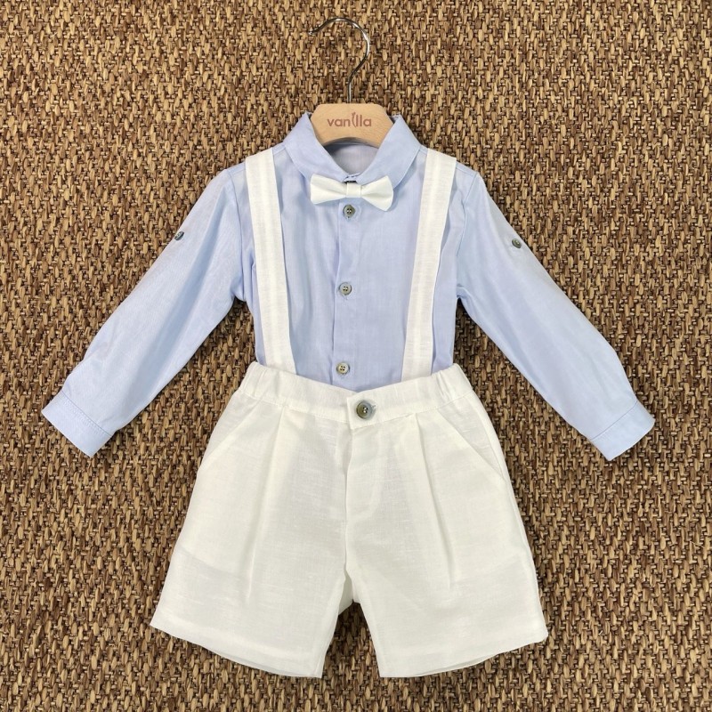 Completo in lino Neonato 0/36