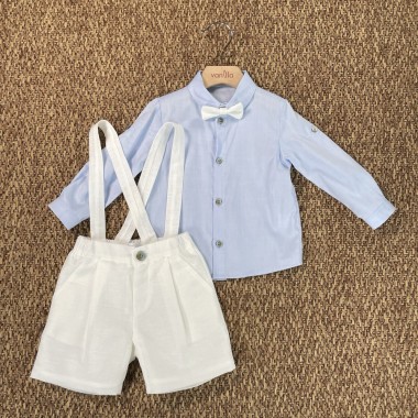 Completo in lino Neonato 0/36