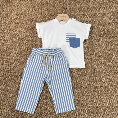 Completo maglia e pantalone Neonato 0/36