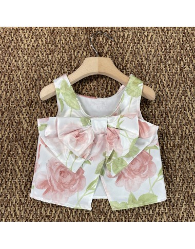 Top with bow on the back