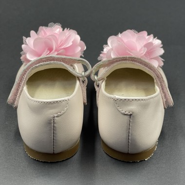 Ballerina cerimonia con fiore Scarpe