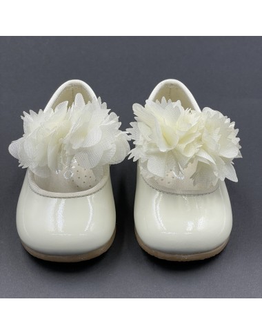 Ballerina cerimonia con fiori Scarpe