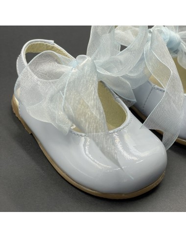 Mules with organza bow