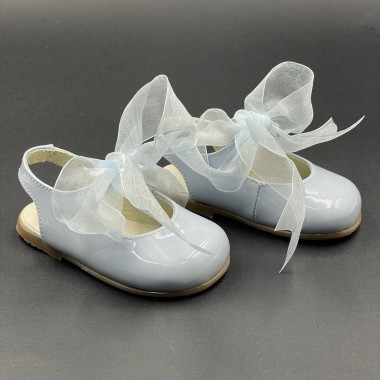 Scarpe sabot con fiocco in organza Scarpe