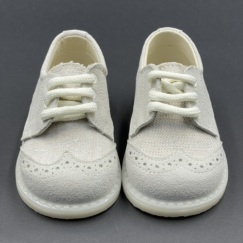 Scarpa stringata combinata Scarpe