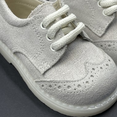 Scarpa stringata combinata Scarpe