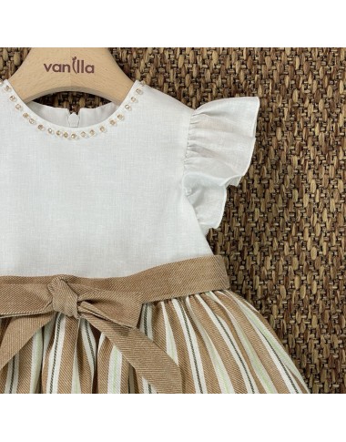 Abito in lino Bimba 2/8 anni