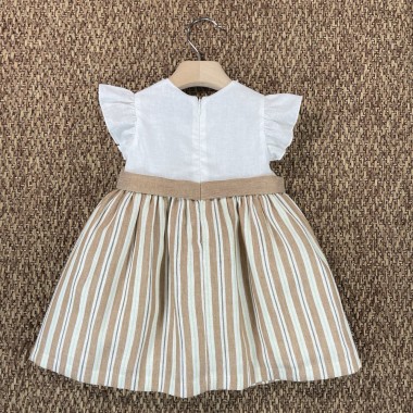 Abito in lino Bimba 2/8 anni