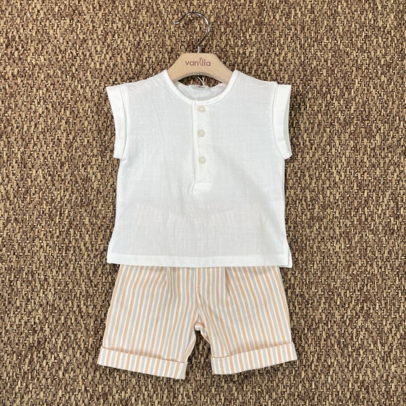 Camicia e bermuda Neonato 0/36