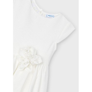 Abito elegante in creape Bimba 2/8 anni