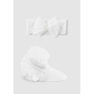 Set calzini tulle con Fascia Fasce e Codini