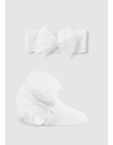 Tulle socks set with band