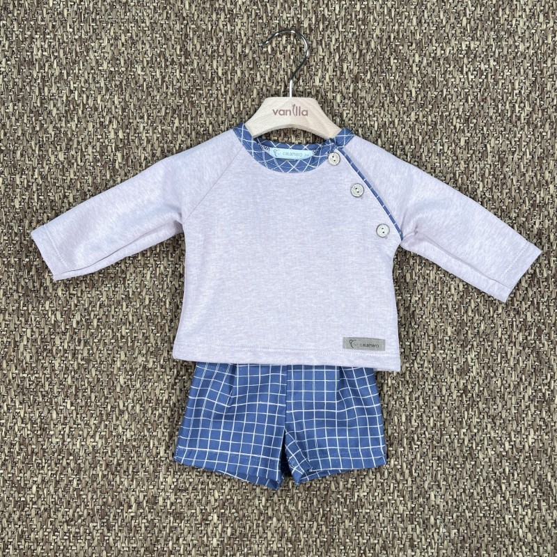 Set Maglia e Bermuda Neonato 0/36
