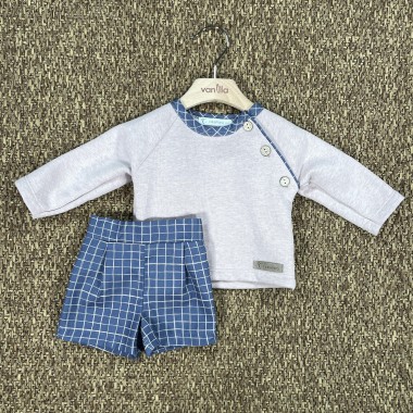 Set Maglia e Bermuda Neonato 0/36