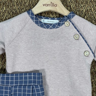 Set Maglia e Bermuda Neonato 0/36