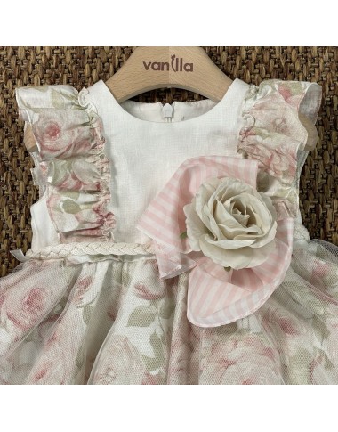 Abito in lino Neonata 0/36