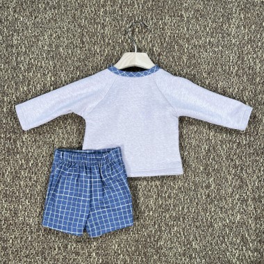 Set Maglia e Bermuda Neonato 0/36