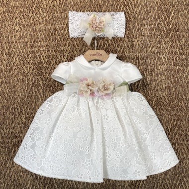 Abito e fascia Neonata 0/36