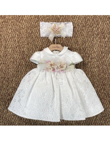 Abito e fascia Neonata 0/36