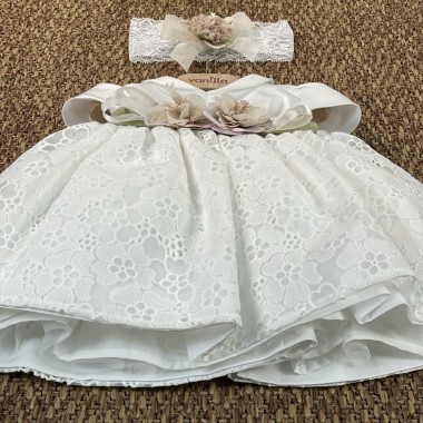 Abito e fascia Neonata 0/36