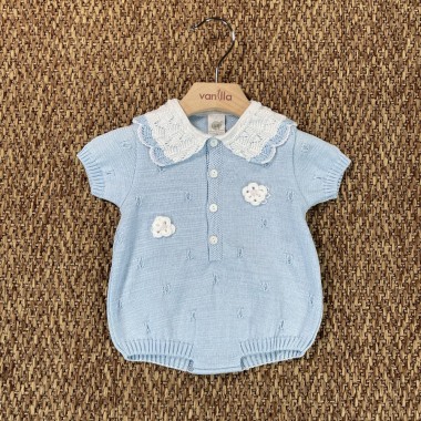 Pagliaccetto in filo di cotone Completo e Pagliaccetto